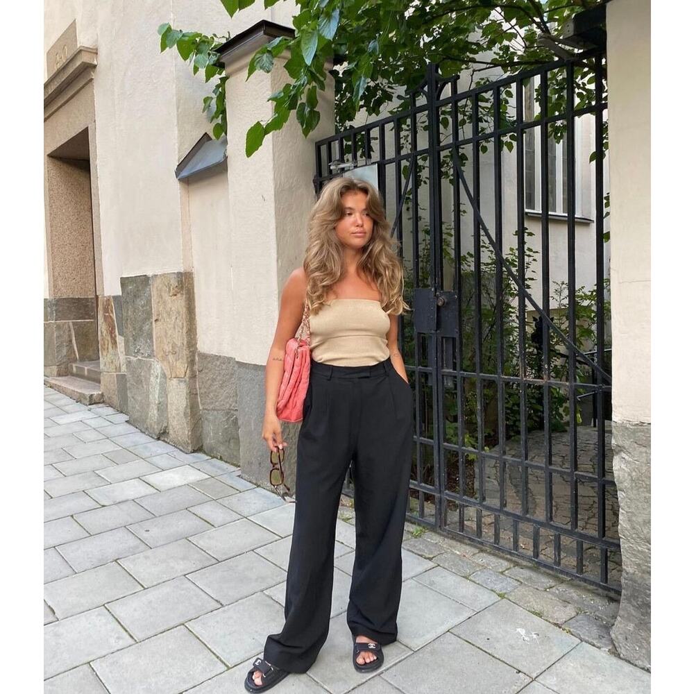 Djerf Avenue Favorite Pants L black